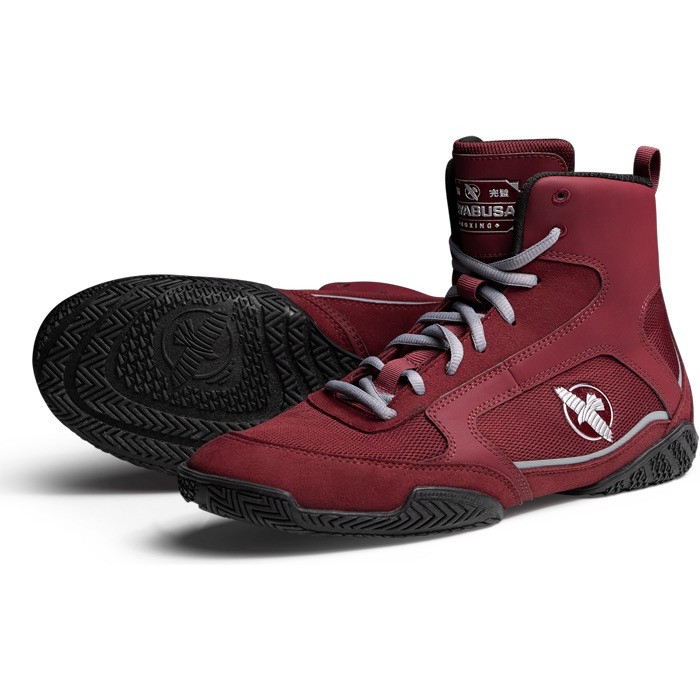 Боксерки Hayabusa Pro Boxing Garnet/Grey